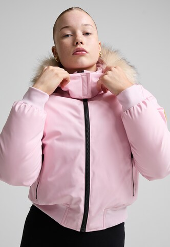 Zavetti Canada Between-Season Jacket 'Arabella' in Pink