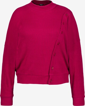 Pull-over Ulla Popken en rose : devant