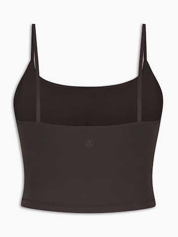 Antheia Bustier Sport bh 'Sports Bra Espresso' in Bruin