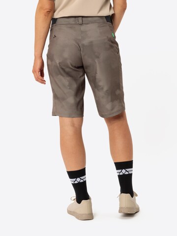 VAUDE Regular Outdoor trousers 'Loamer' in Beige