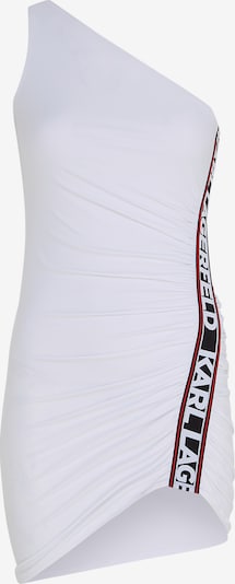 Karl Lagerfeld Vêtement de plage en rouge / noir / blanc, Vue avec produit