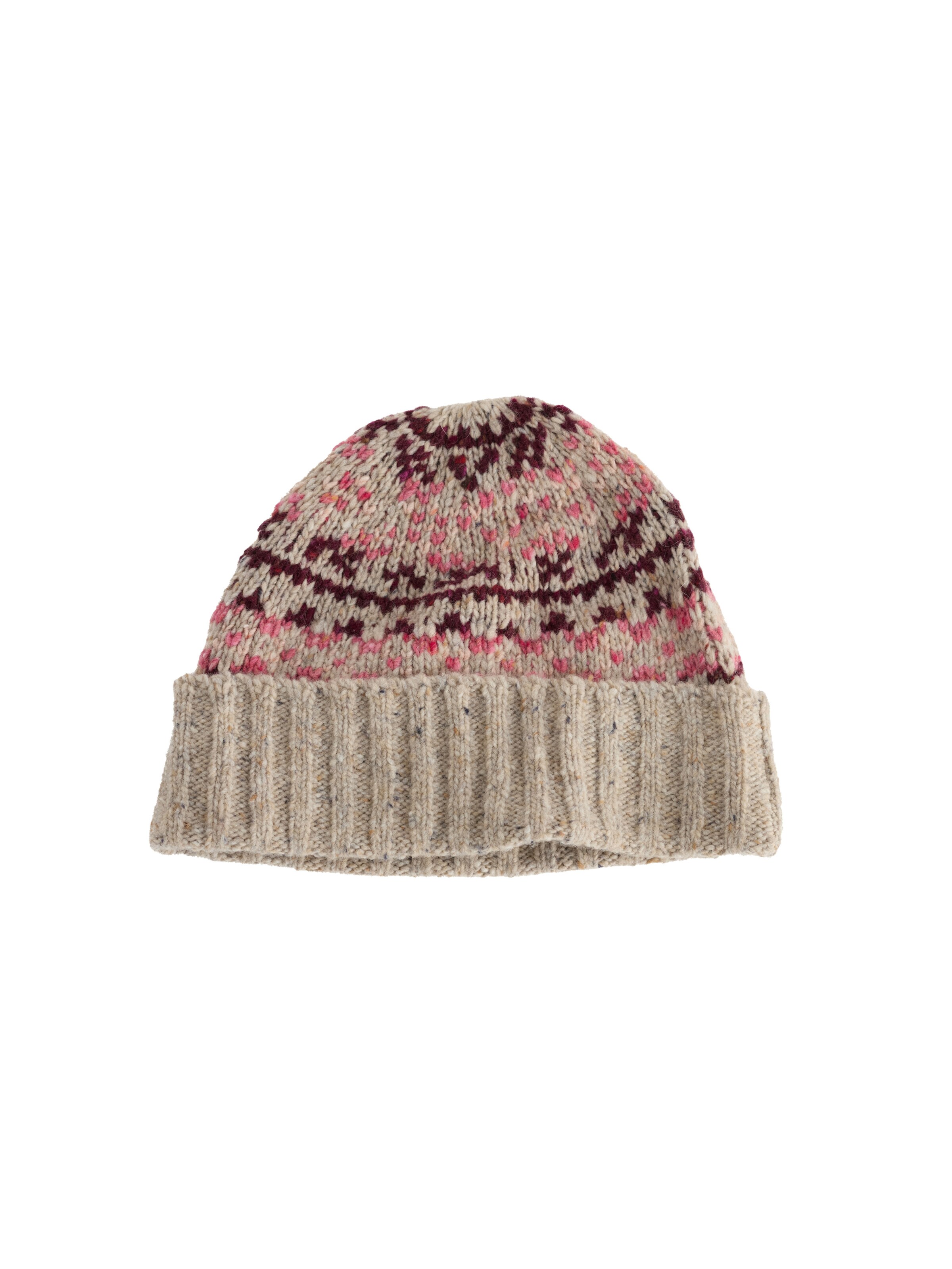 Seasalt Cornwall Beanie 'Weatherhill' in Pink: front