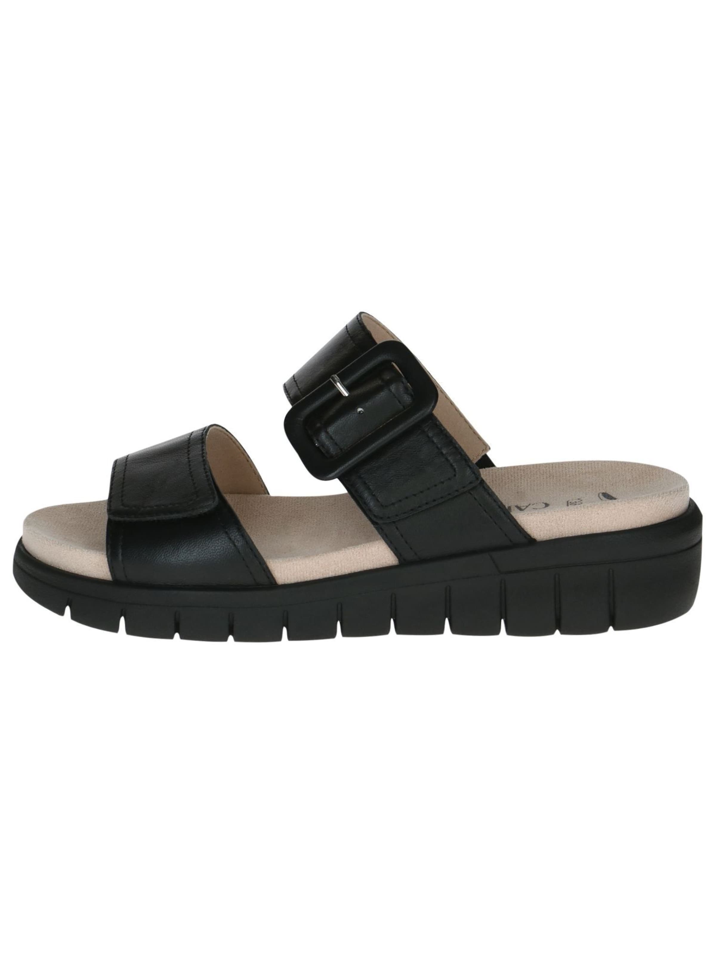 CAPRICE Mules in Black