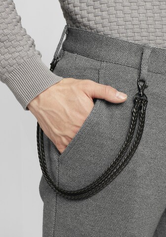 BLEND Regular Chino trousers 'Walton' in Grey