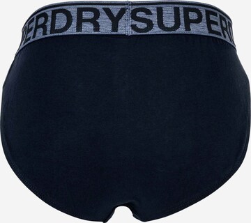 Superdry Slipy w kolorze niebieski