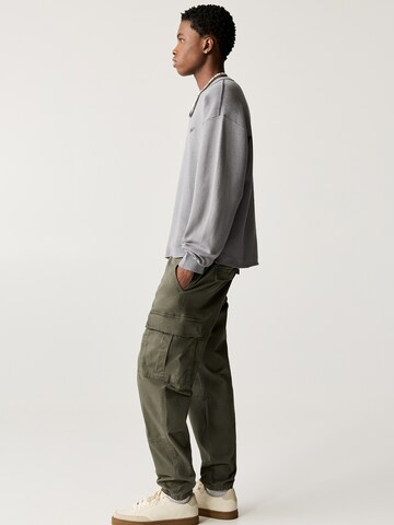 Pull&Bear Loosefit Cargobroek in Groen