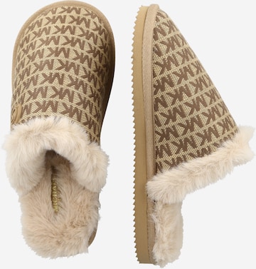 MICHAEL Michael Kors Slippers 'JANIS' in Beige