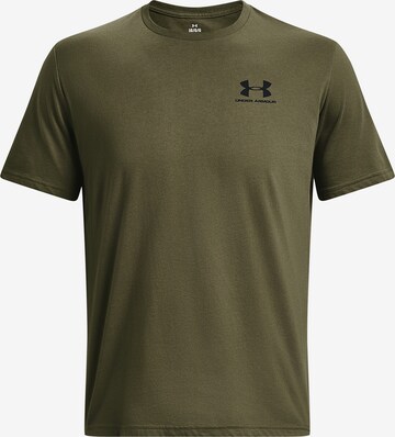 UNDER ARMOUR Shirt in Green: front