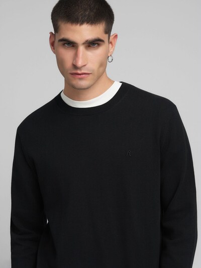 REPLAY Sweater in XXXL in Black, Item view