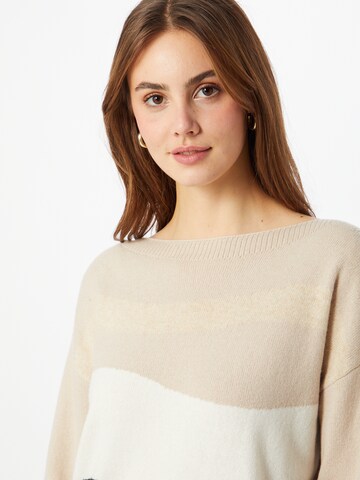 COMMA Pullover i beige