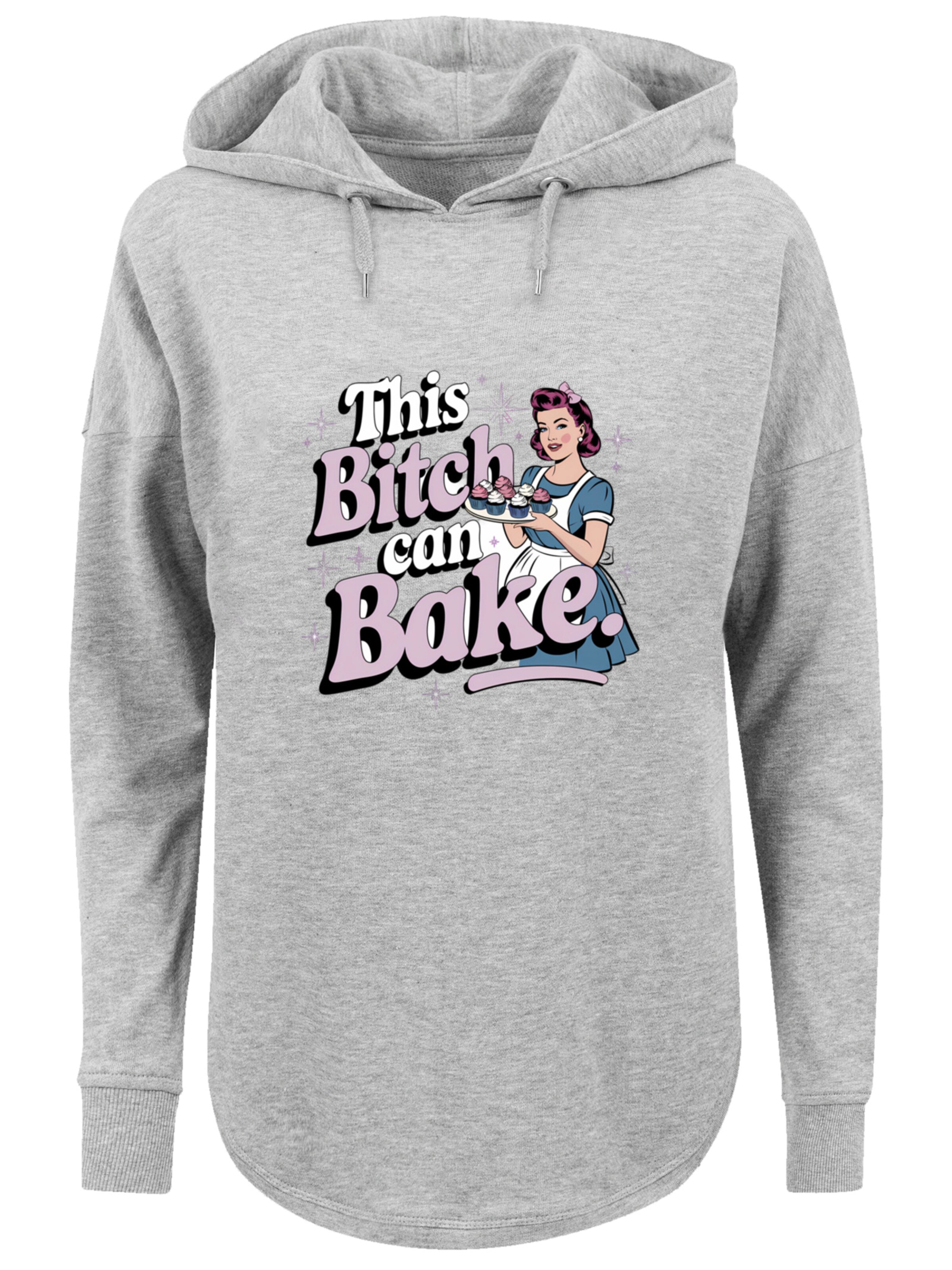 Sweat-shirt F4NT4STIC en gris : devant