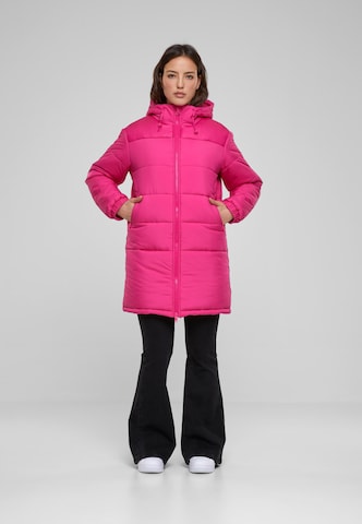 Urban Classics Winter Jacket in Pink
