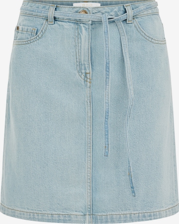 mėlyna WE Fashion Sijonas: priekis