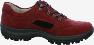 WALDLÄUFER Athletic Lace-Up Shoes in Red