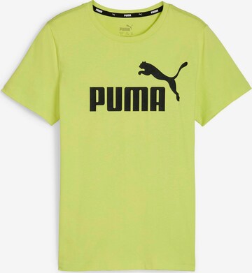 PUMA Shirt 'Essentials' in Groen: voorkant