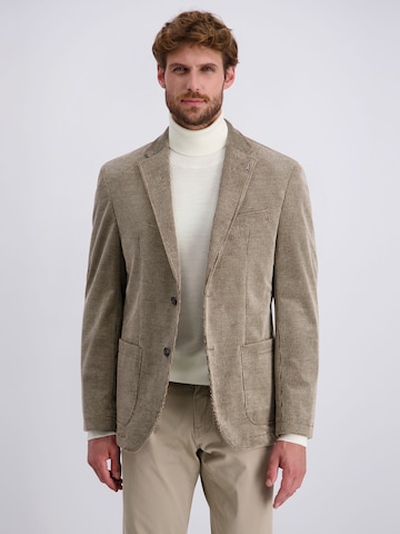 Coupe regular Veste de costume 'Mael' PIERRE CARDIN en marron : devant