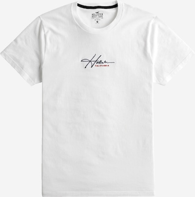 HOLLISTER T-Shirt in nachtblau / rot / weiß, Produktansicht