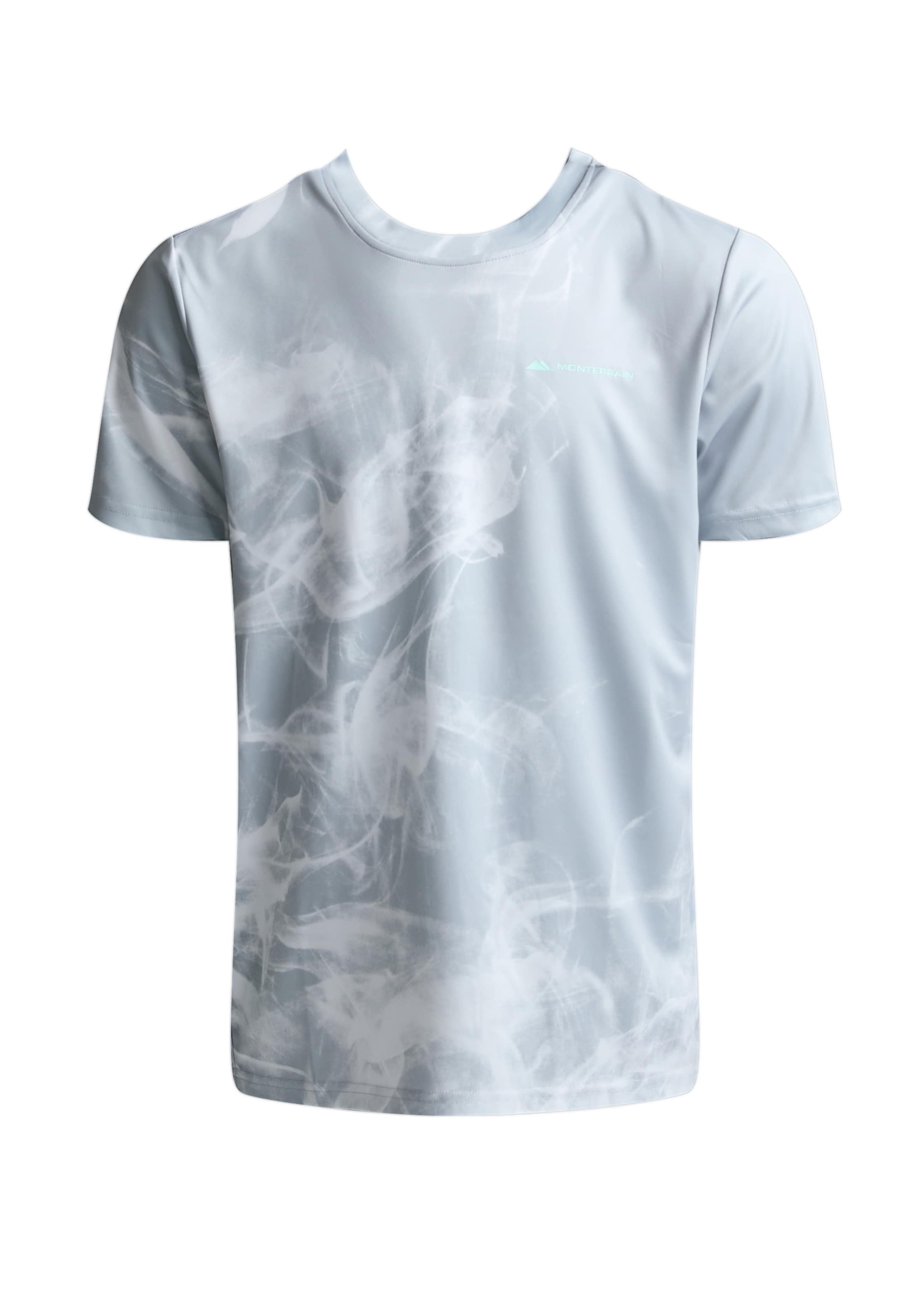 MONTERRAIN Shirt 'Transcend' in Grey: front
