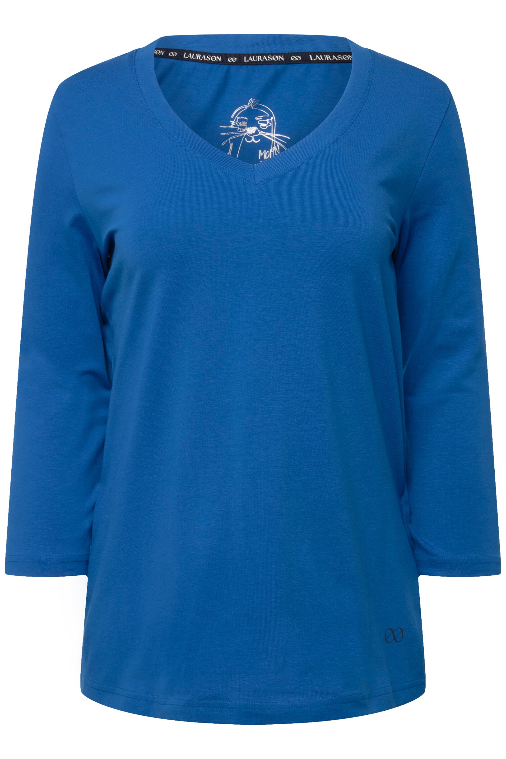 LAURASØN Shirt in Blau: Vorderseite