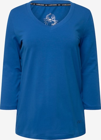 LAURASØN Shirt in Blauw: voorkant