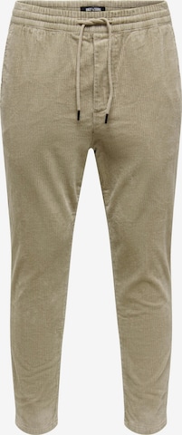 Only & Sons Regular Hose 'Linus' in Beige: predná strana