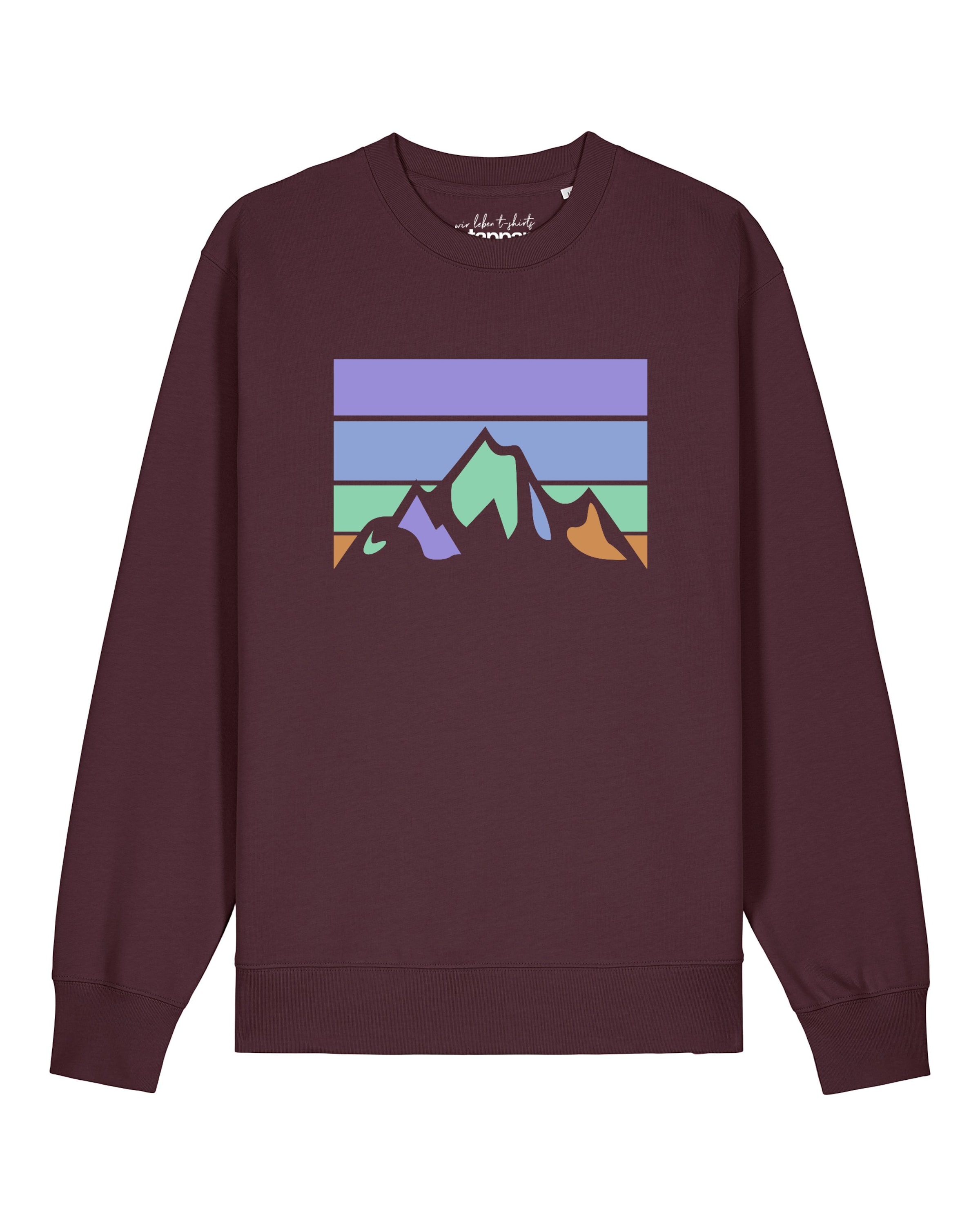 Sweat-shirt Watapparel en rouge : devant