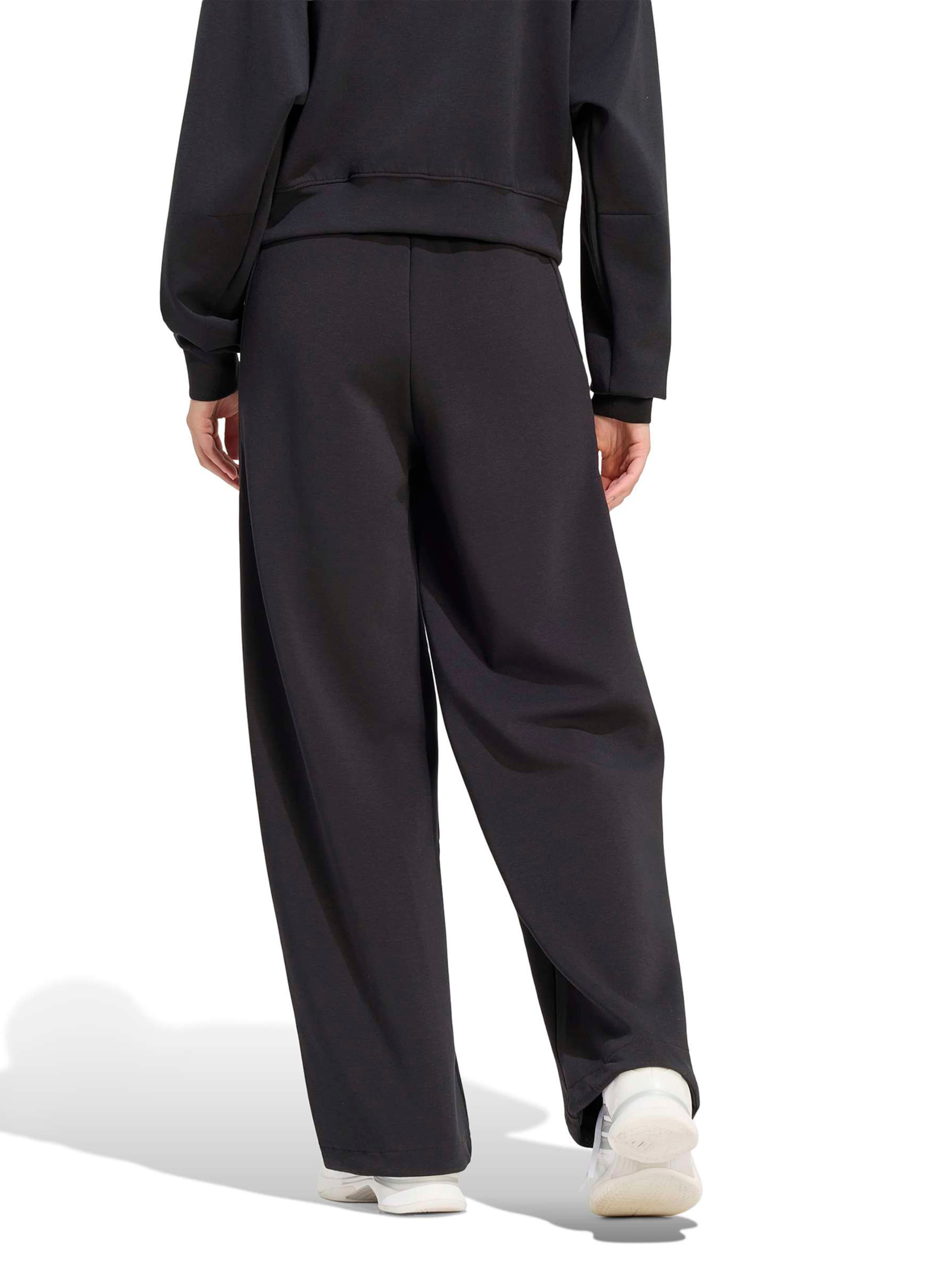 ADIDAS PERFORMANCE Loosefit Sporthose 'COVER UP' in Schwarz