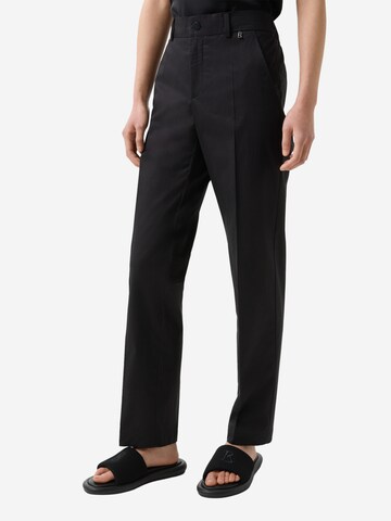 BOGNER Slimfit Hose 'Abbie-5' in Schwarz: Vorderseite