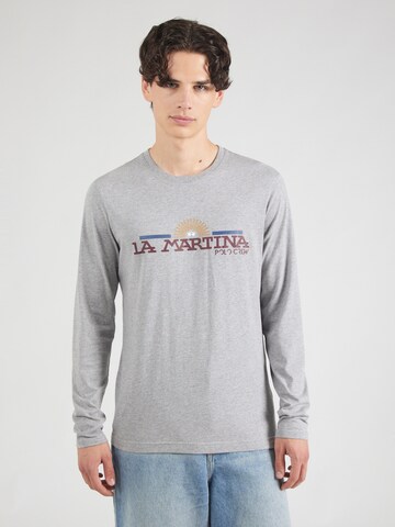 La Martina Shirt in Grey: front