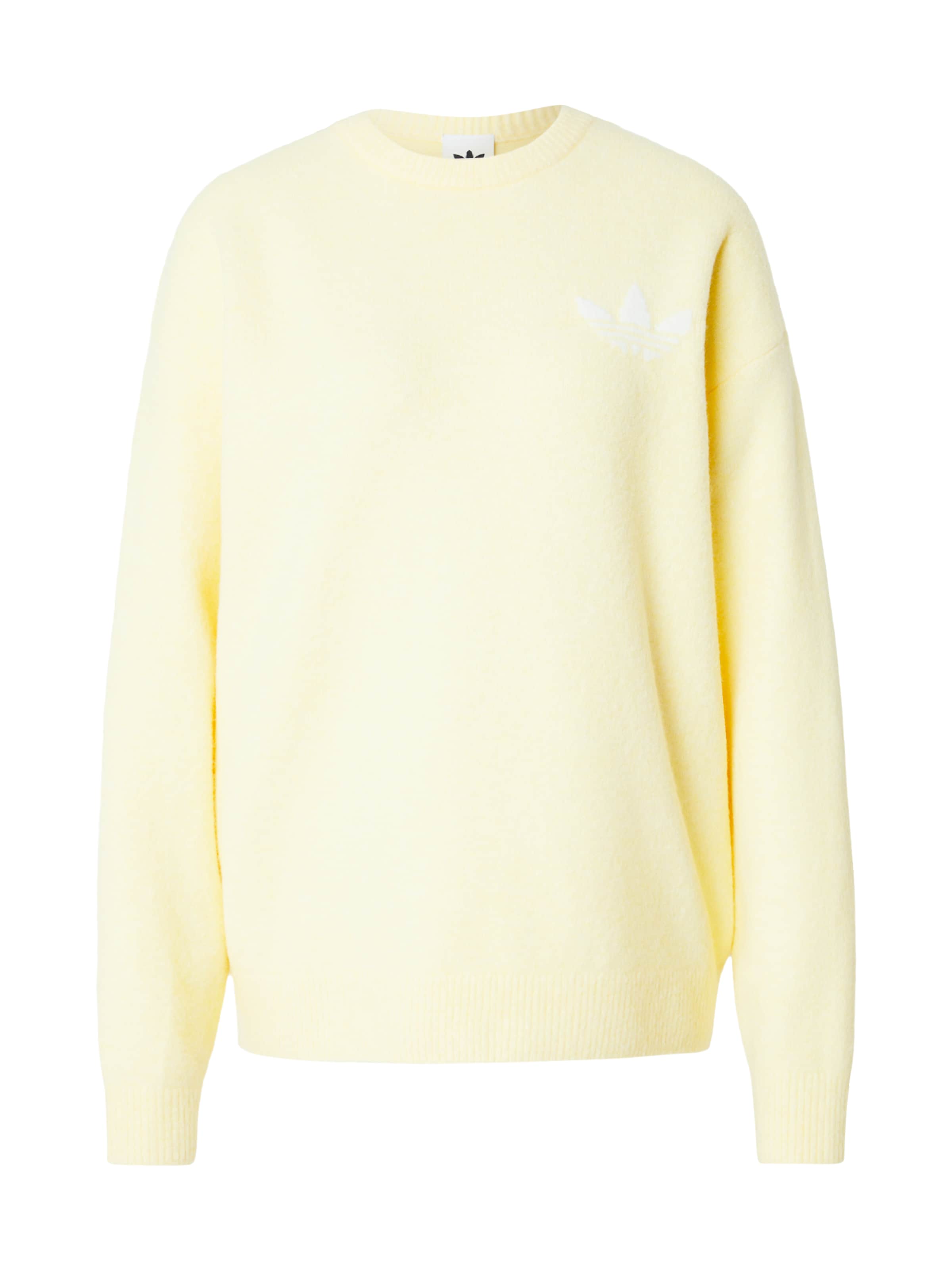 ADIDAS ORIGINALS Sweter 'Athletic Dept' w kolorze żółty: przód