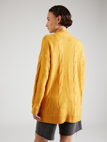 ABOUT YOU Knit Cardigan 'Anja' in Yellow