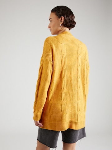 ABOUT YOU Knit cardigan 'Anja' in Yellow