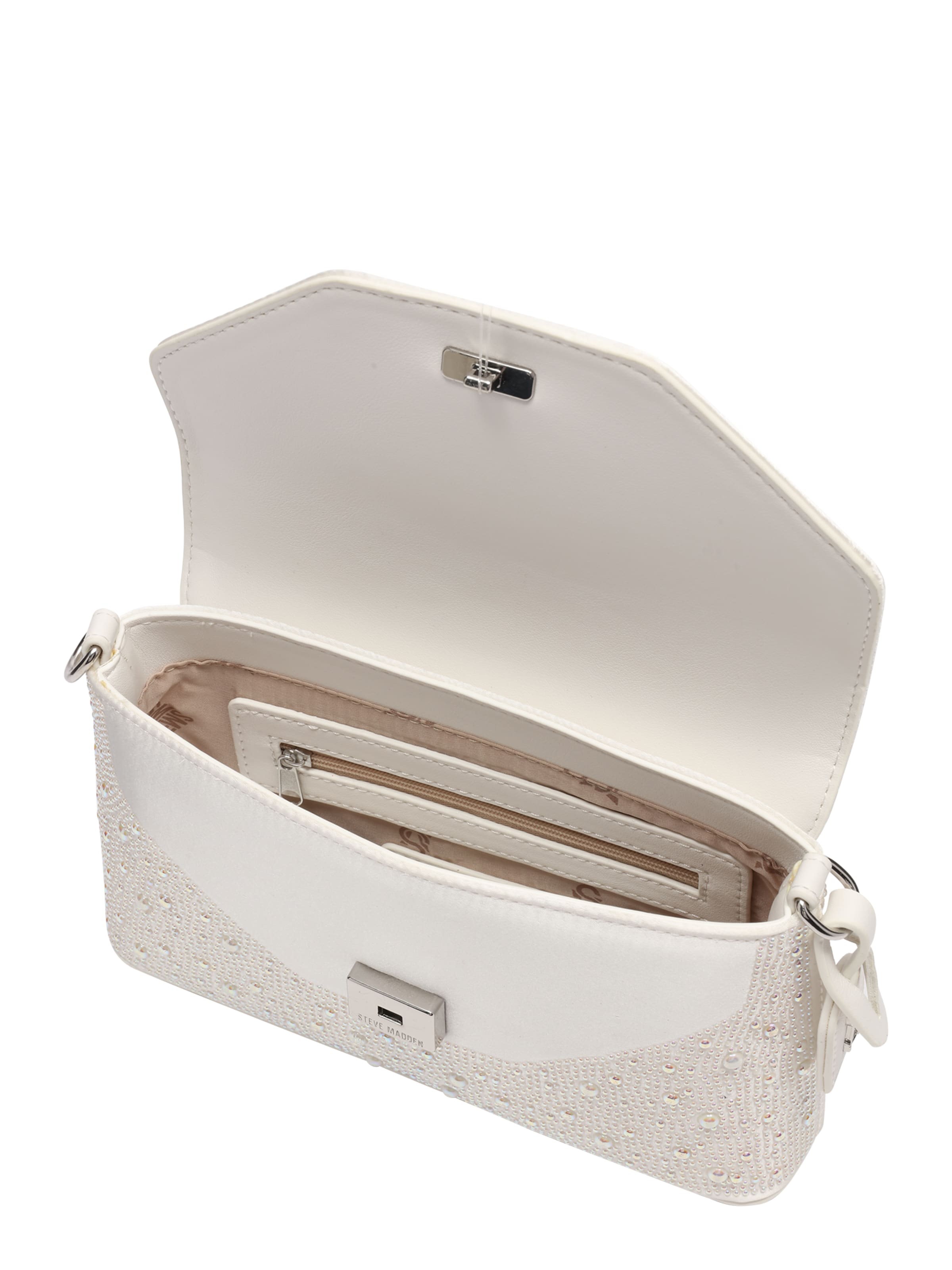 STEVE MADDEN Taška cez rameno 'Breem' - Biela