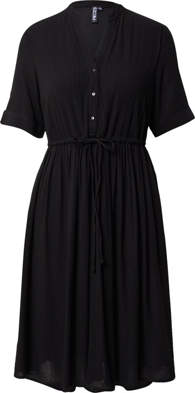 PIECES Kleid 'Otena' in Schwarz PIECES Kleid 'Otena' in Schwarz