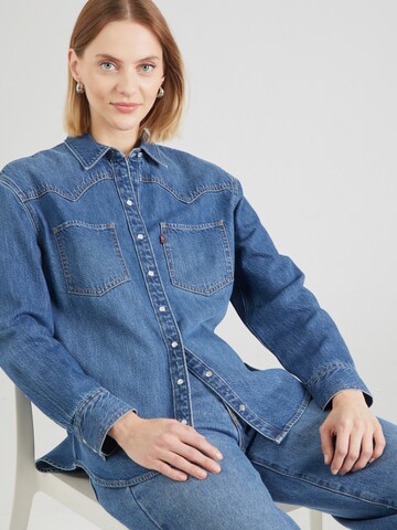 LEVI'S ® Bluse 'Teodora' in Blau: Vorderseite