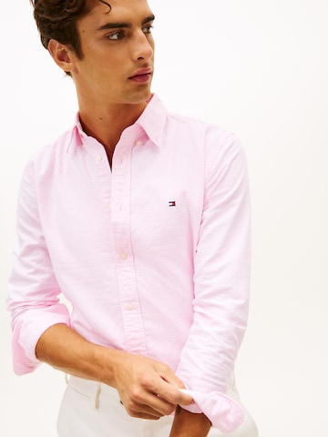 rožinė TOMMY HILFIGER Standartinis modelis Marškiniai