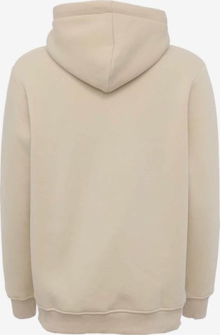 Sweat-shirt 'Lima' Zwillingsherz en beige