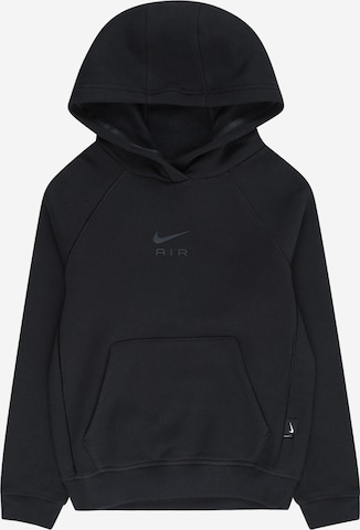 Nike Sportswear Mikina 'AIR' – černá: přední strana