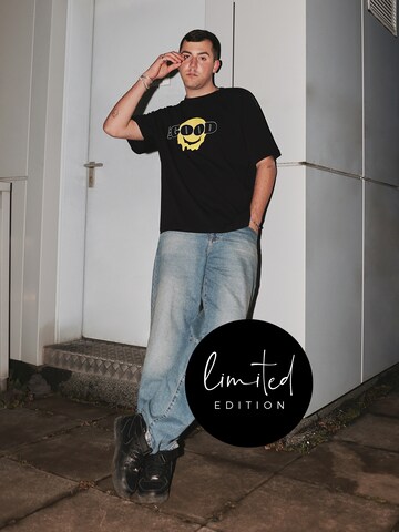 ABOUT YOU Limited TShirt 'Finn' by Jannik Stutzenberger (GOTS) in Schwarz: predná strana