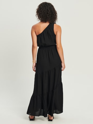 Tussah Φόρεμα 'INDY' σε μαύρο: πίσω