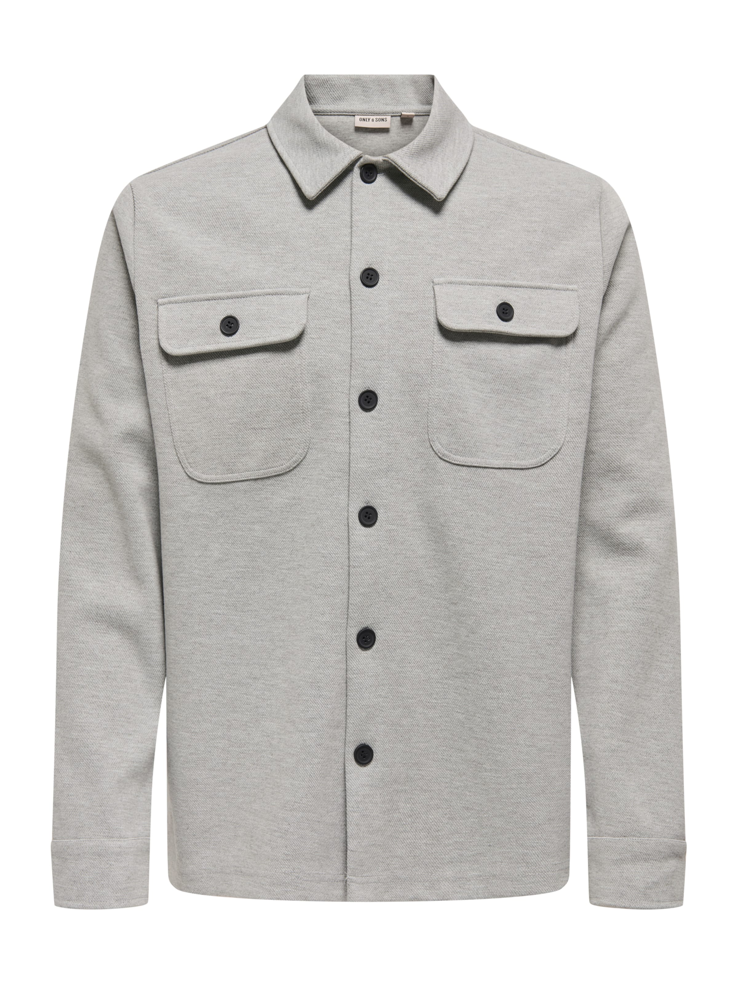 Only & Sons Πουκάμισο 'ONSNEW KODYL' σε γκρι: μπροστά