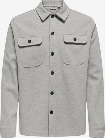 Camicia 'ONSNEW KODYL' di Only & Sons in grigio: frontale