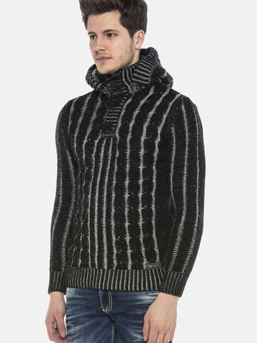 Pull-over CIPO & BAXX en noir