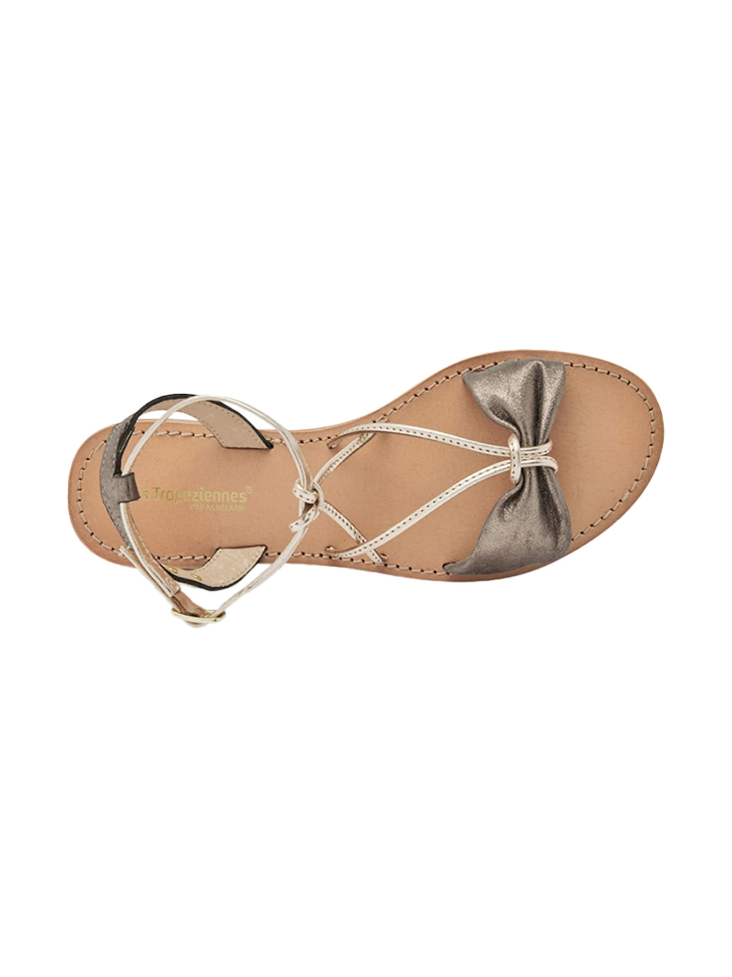 Les Tropéziennes Sandal 'Ledersandalen Les Hiromak' in Gold