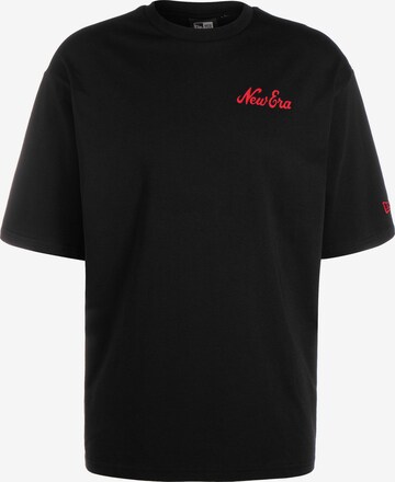 NEW ERA Shirt in Zwart: voorkant