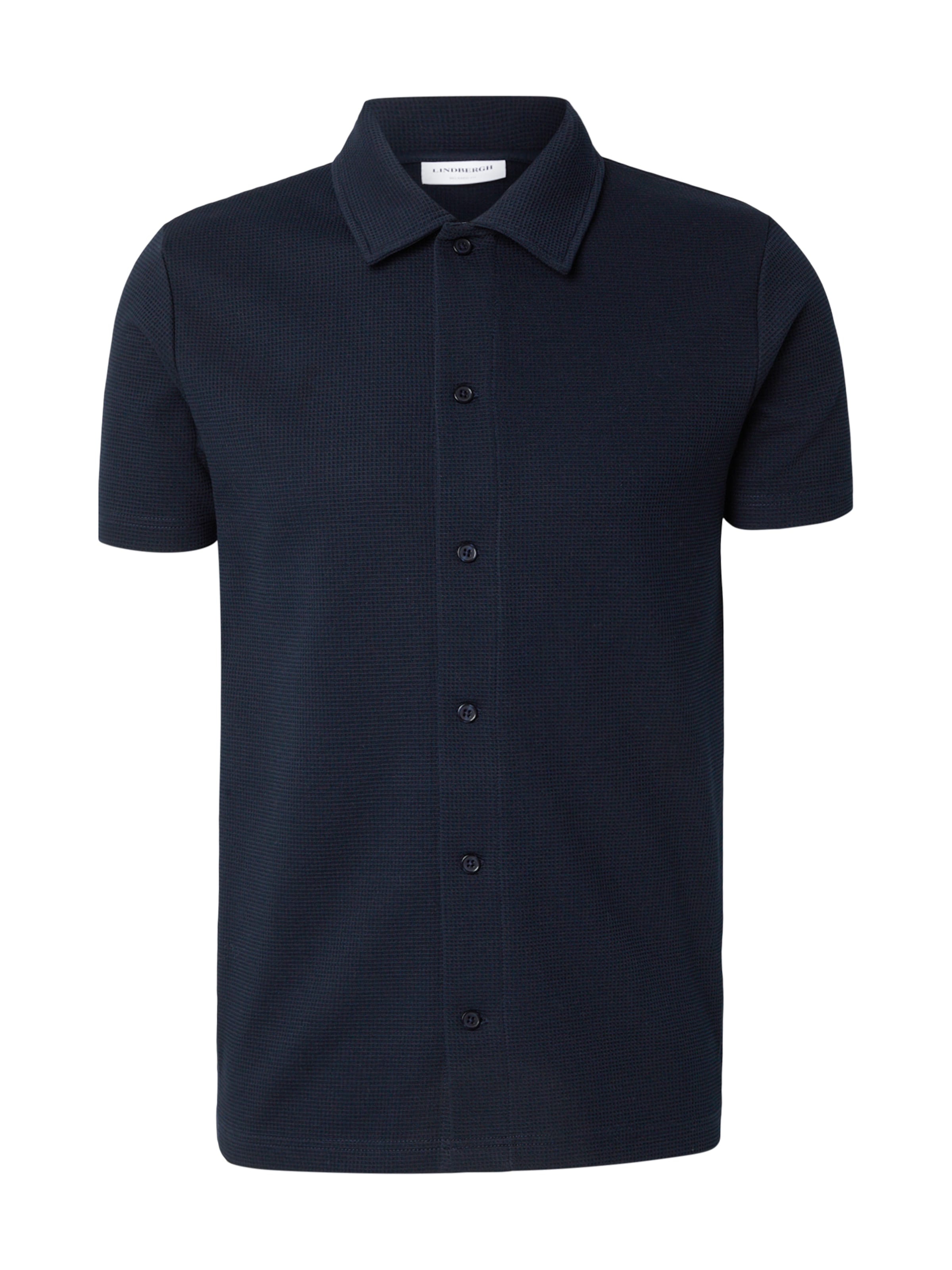 Lindbergh Regular fit Overhemd in Blauw: voorkant
