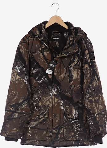 tigha Jacke S in Braun: Vorderseite