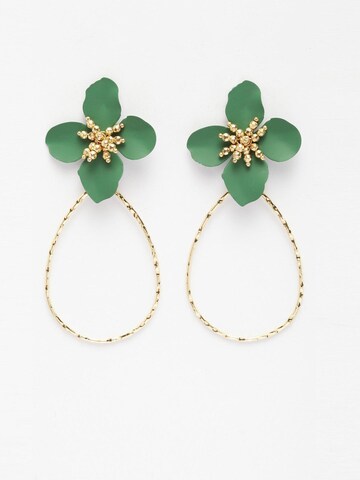 AVANT-GARDE PARIS Earrings 'Giuliaia' in Green: front