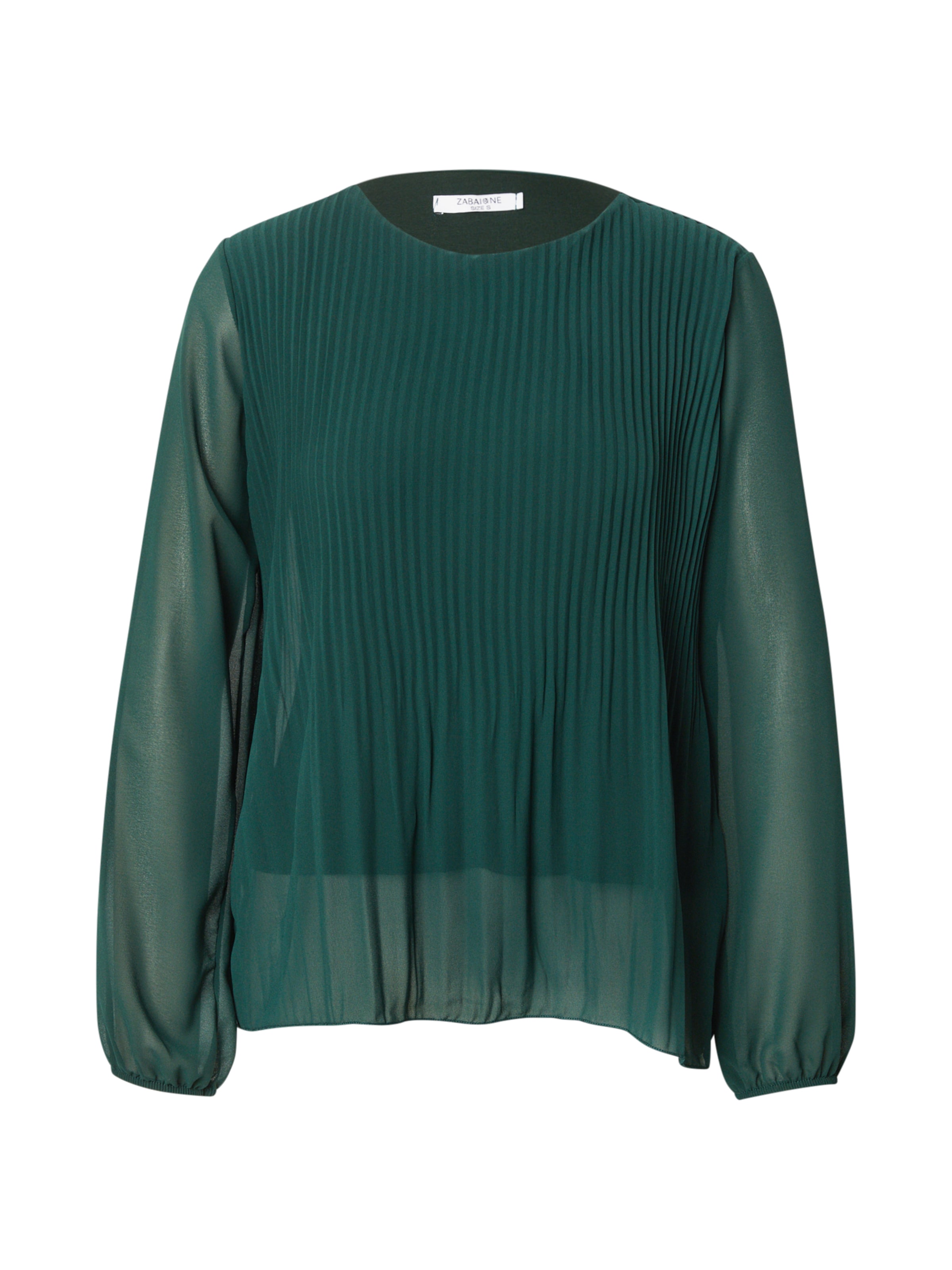ZABAIONE Blouse 'Ev44a' in Green: front