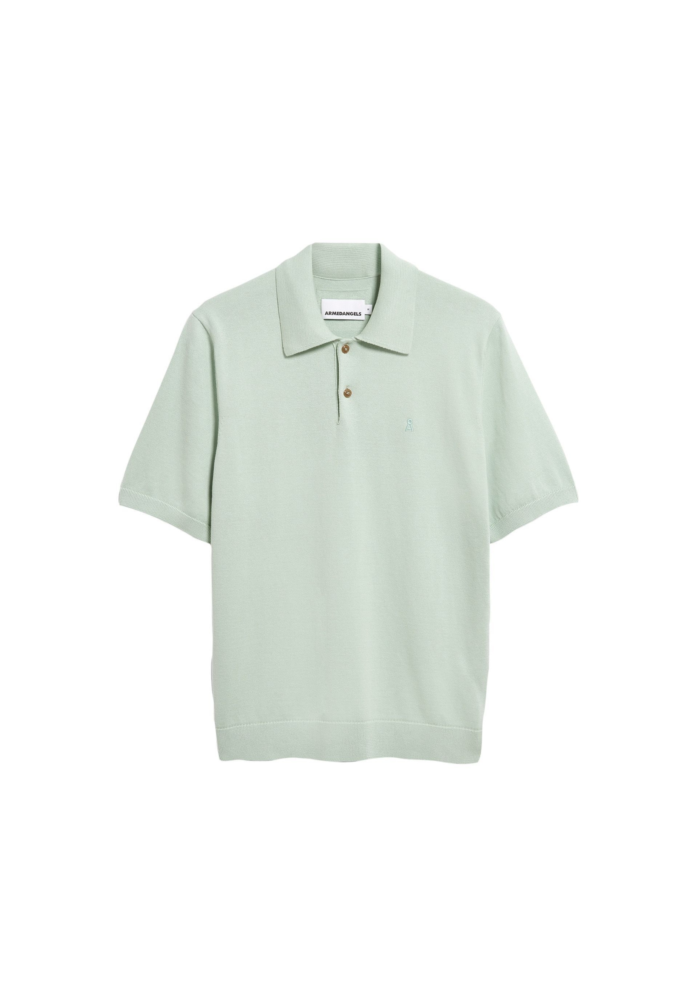 T-Shirt ARMEDANGELS en bleu : devant